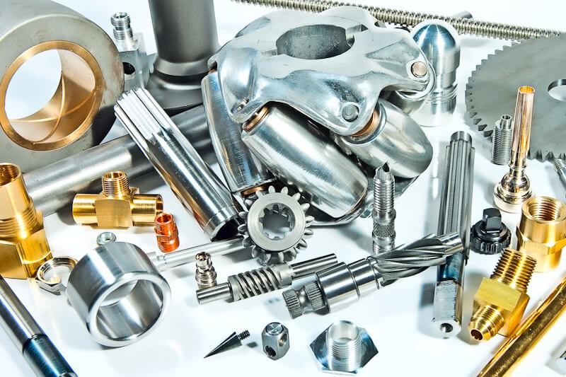 an assortment of parts